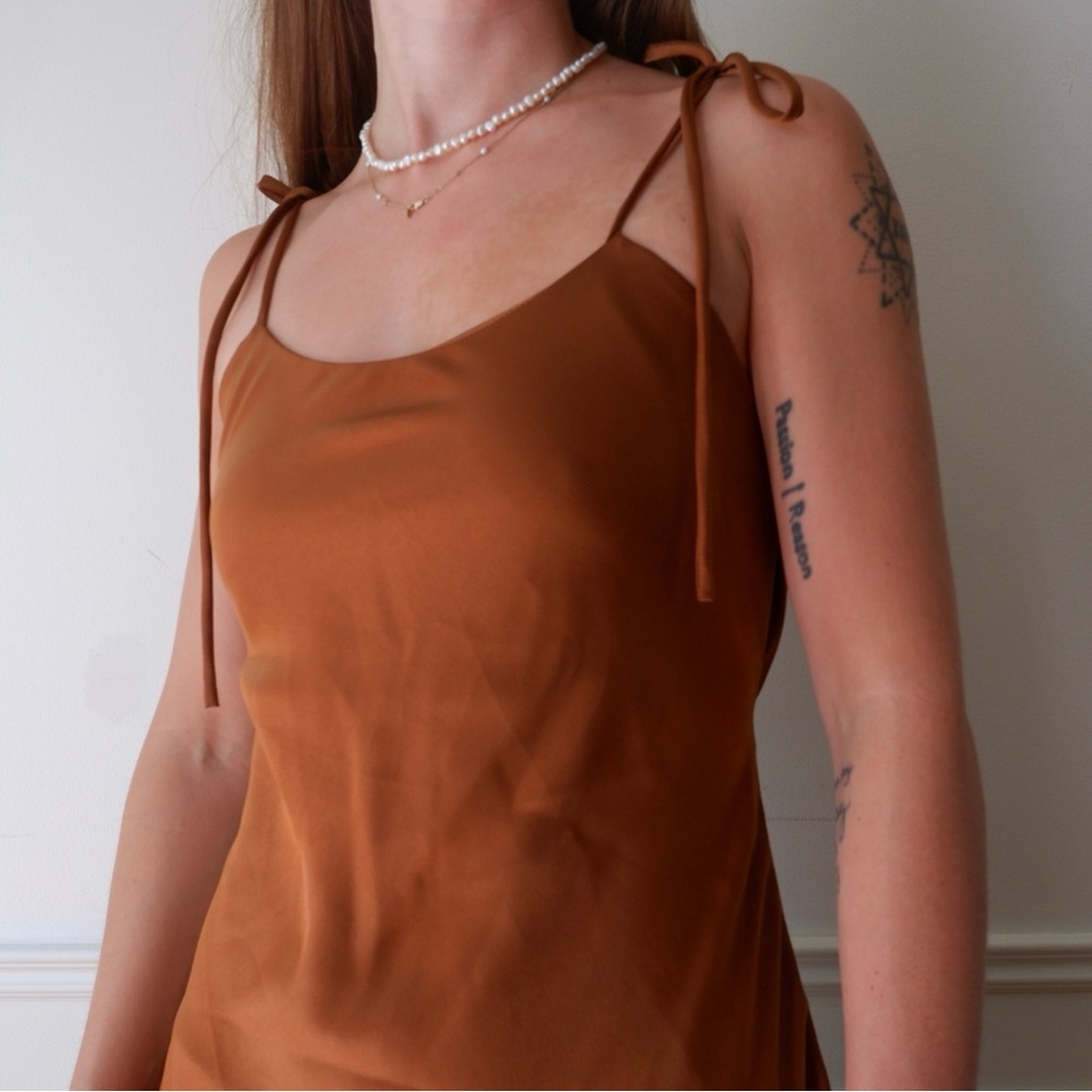 A Bronze Age Open Back “Heartbreak” Slip Dress - Picture 7 of 8